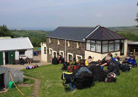 On TT race days you can buy refreshments whilst you watch the races, or order them for the following morning to take out with you, fresh made.